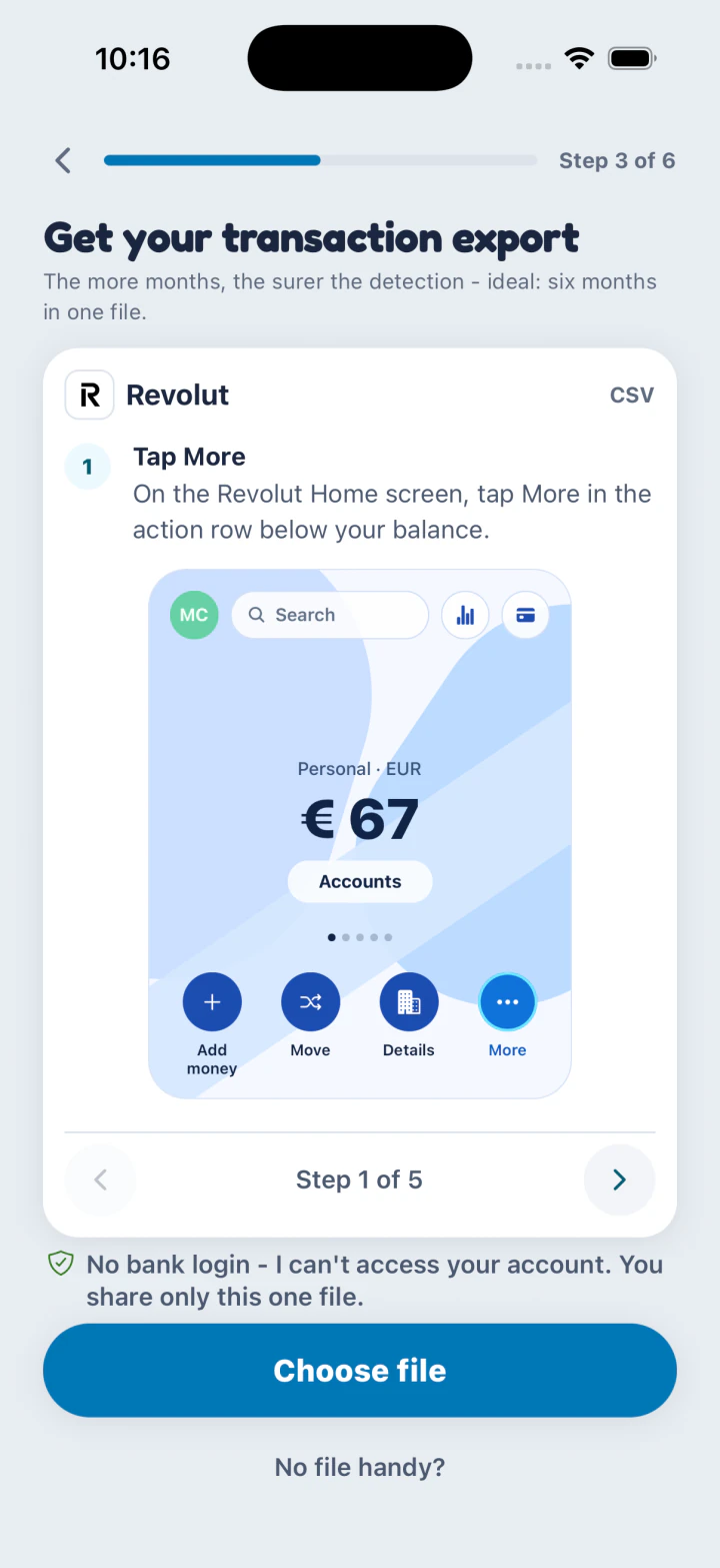 The export guide for one bank, step by step.